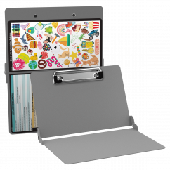 WhiteCoat Clipboard® - Silver Child Life Specialist Edition